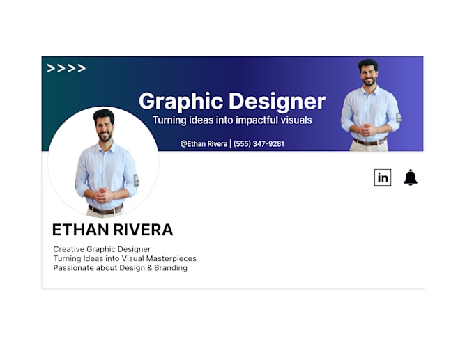 create modern, professional linkedin and twitter x banner