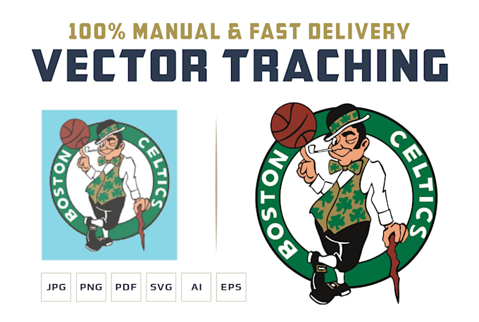simple vector tracing for your design in 3 hour