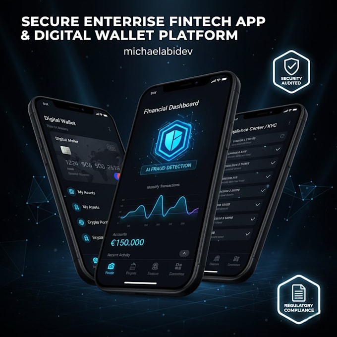 build a secure enterprise fintech app and digital wallet platform