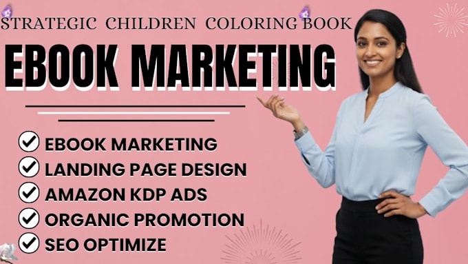 do strategic children coloring book promotion, amazon kdp ads