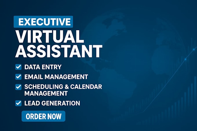 be your executive virtual assistant