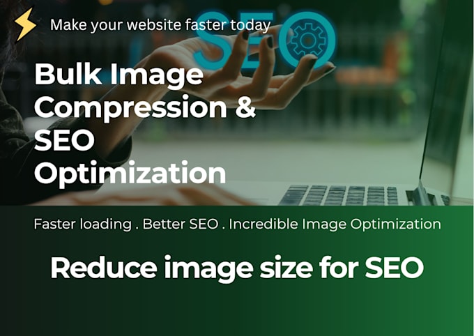 do image compression and incredible image optimization for SEO