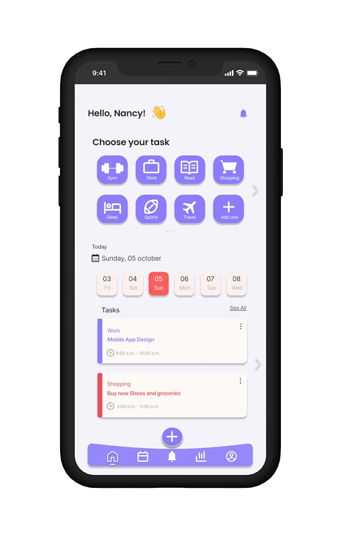design a modern and userfriendly mobile app UI UX in figma