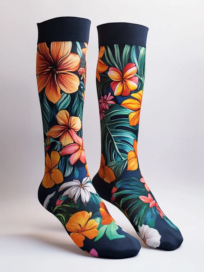 design custom and unique socks design