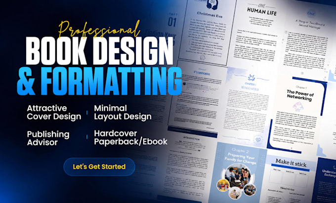 design layout format your book for KDP paperback and kindle