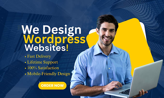 design, redesign, and develop wordpress business website