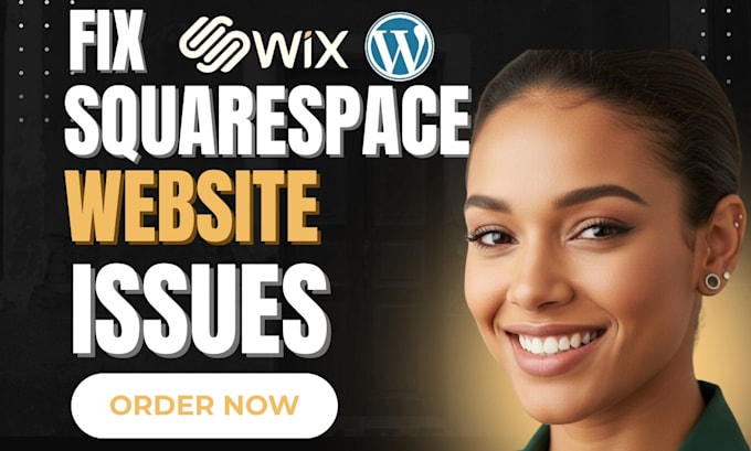 fix any squarespace website issue, bug, or design problem fast