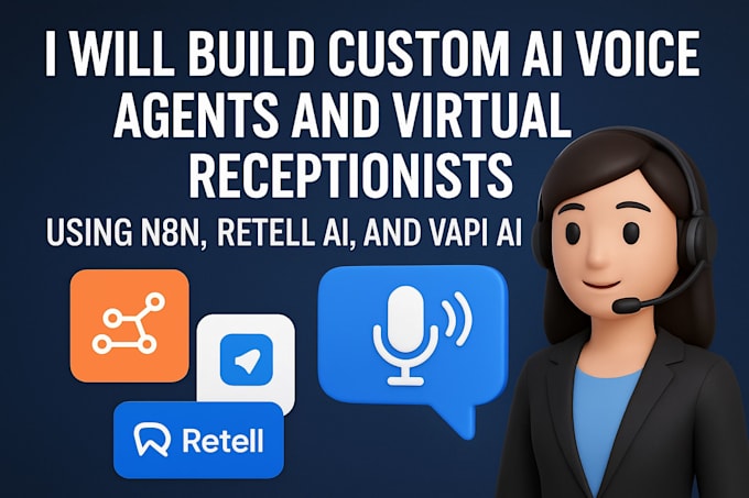 Build ai voice agents and virtual receptionist using n8n retell ai ...