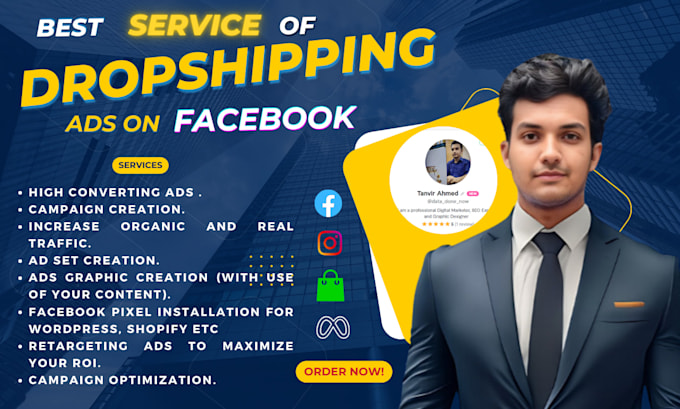 run dropshipping ads on facebook that increase your dropshipping sales
