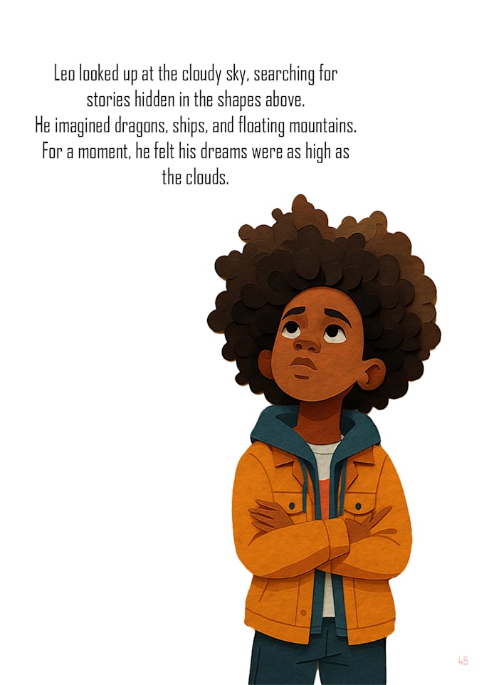 create paper cut style illustrations for childrens books