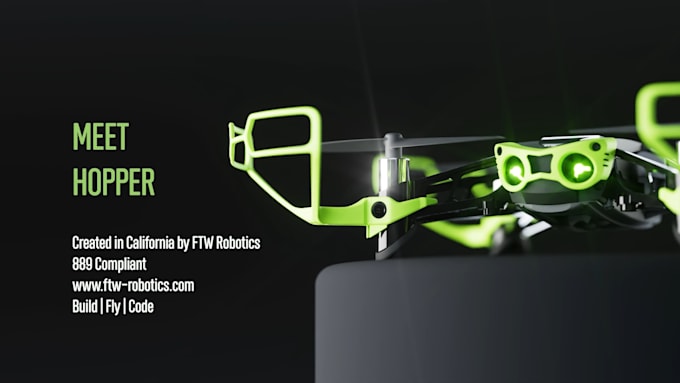 create a 3d animated video for your startup pitch deck