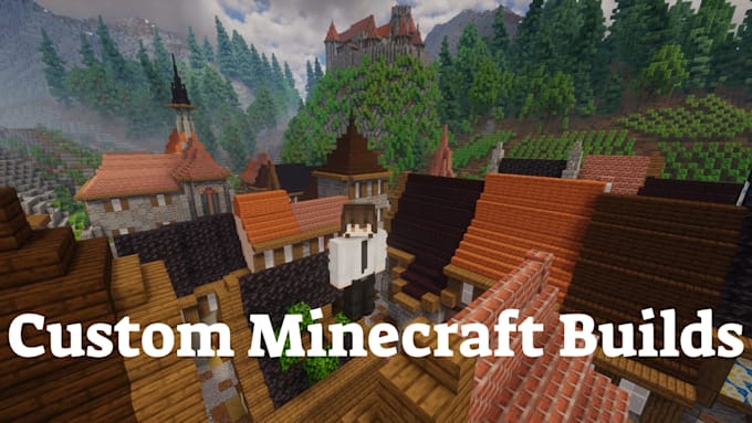 create custom medieval minecraft builds for your world