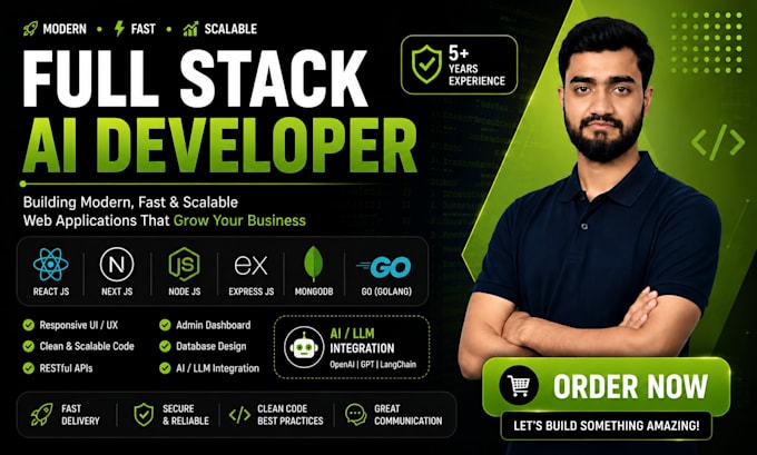 build a full stack mern web app with ai integrarion for you