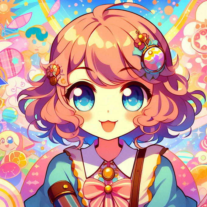 draw anime art and illustration for profile picture