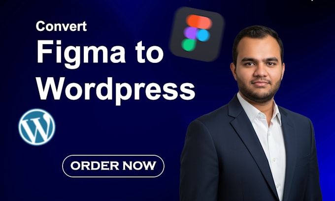 convert figma design to wordpress website
