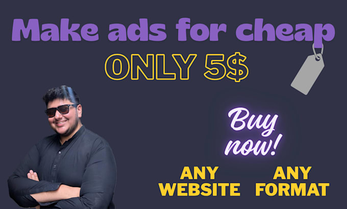 edit an affordable high quality ad for yt, insta etc