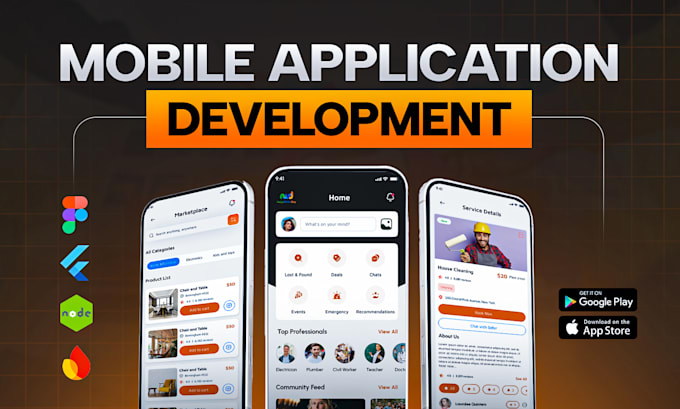 do mobile app development android apps ios apps using flutter app development