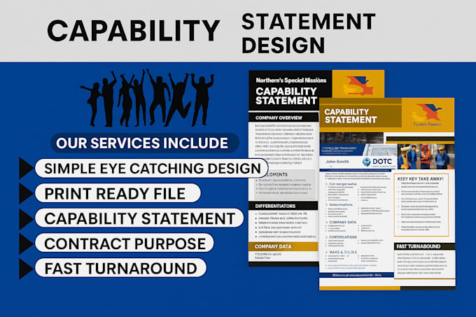 design government capability statement professional contract