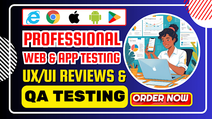 Test and review android app testing qa testing ios app testing game app ...
