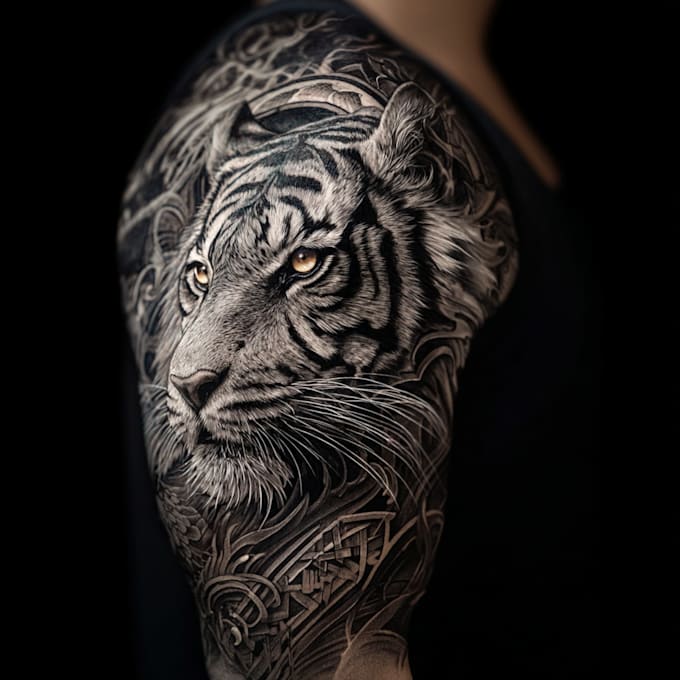 make an awesome custom lettering tattoo design sketch