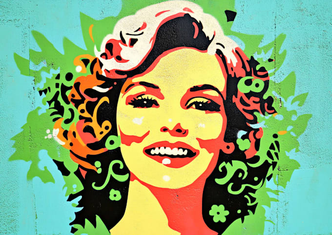 make modern multi layer stencil for street artists