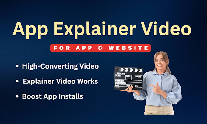 create app promo video for mobile app promotion