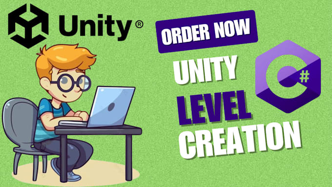 Design or redesign game level and environment in unity by ...