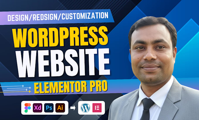 build wordpress website development, business website or wordpress blog website