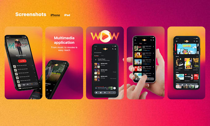 design high converting app store and play store screenshots for your app