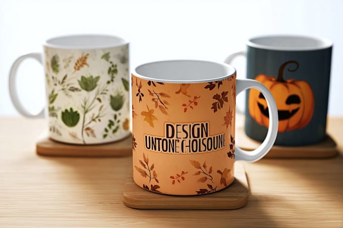 design custom coffee mug or any mug, cup design