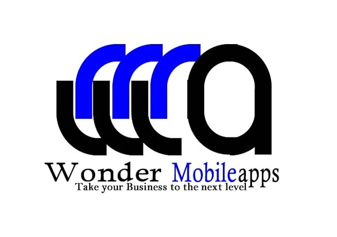 make attractive traditional logo for wonder mobile apps