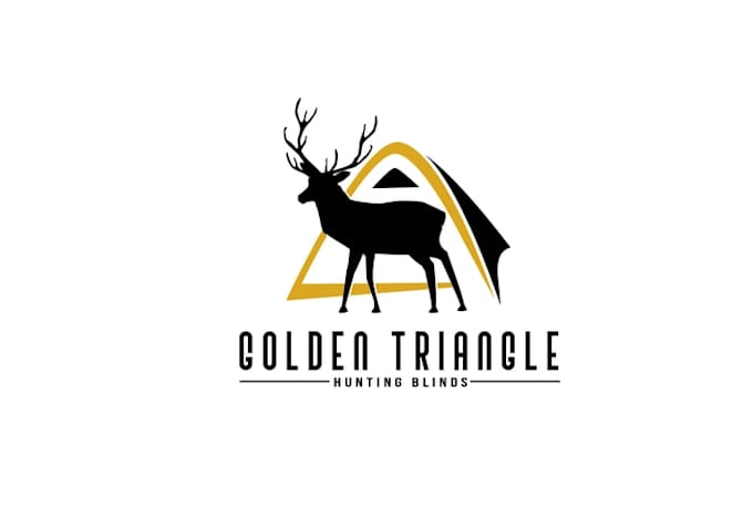 design highest level hunting blinds logo