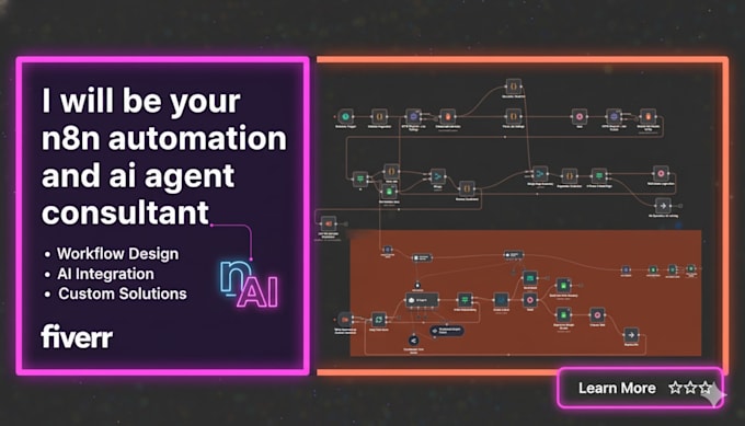 be your n8n automation and ai agent consultant