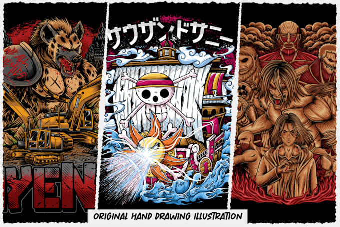 draw any illustration, vector or cartoon design high quality