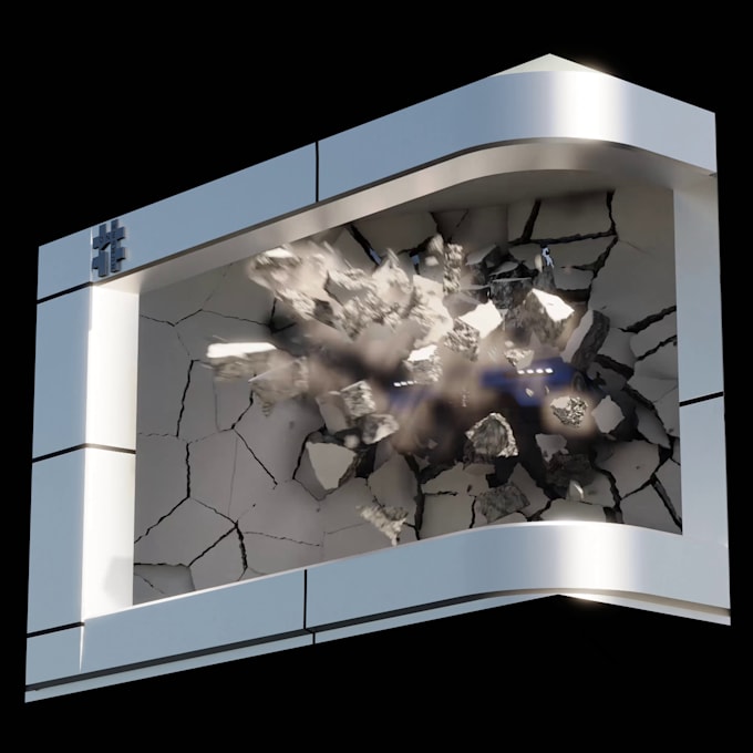 create stunning 3d billboard animation for your brand