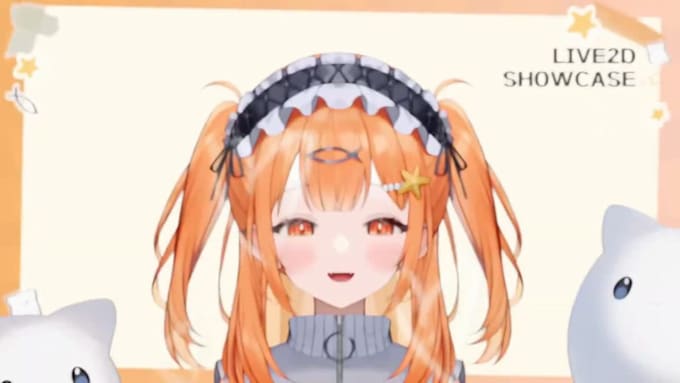 2d vtuber design vtuber pet rigging live2d character design vtuber animation