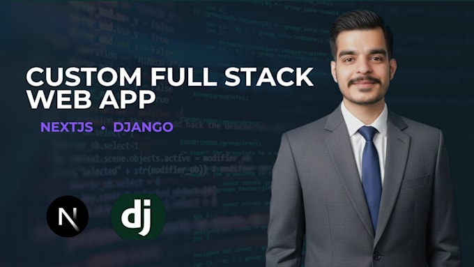 build a scalable django or nextjs web app with authentication and admin panel