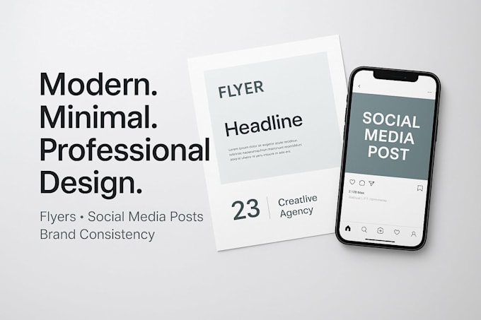 Design modern flyers and social media posts that stand out by Drew_osei ...