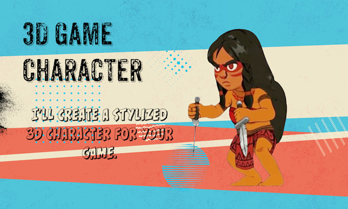 create unique 3d characters for your game