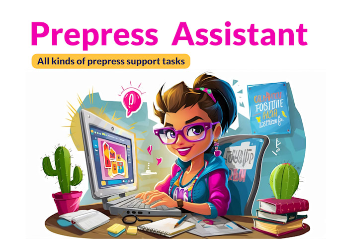 do prepress services for print ready files and artwork setup