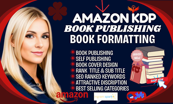 amazon KDP book publishing childrens book formatting and print formatting