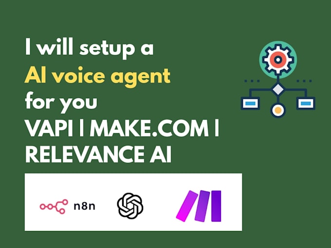 Setup ai voice agent, ai chat bot, n8n, vapi, relevance ai by Thomas ...