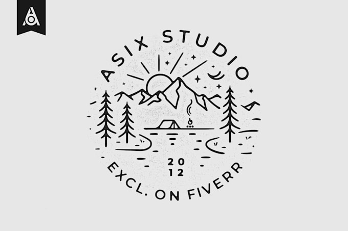 design a vintage retro logo