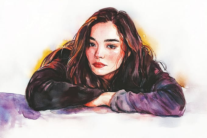 create watercolour style children book illustrations