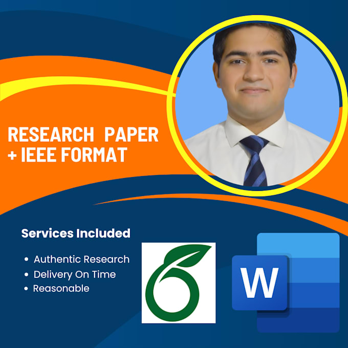 edit, and format your research paper in ieee style