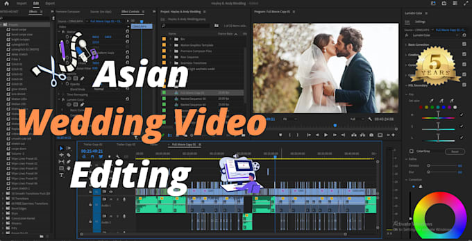 edit asian wedding and muslim videos