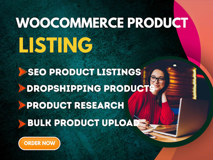 upload woocommerce products with SEO and data entry