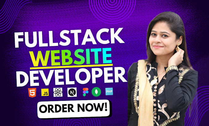 develop a custom responsive react full stack website