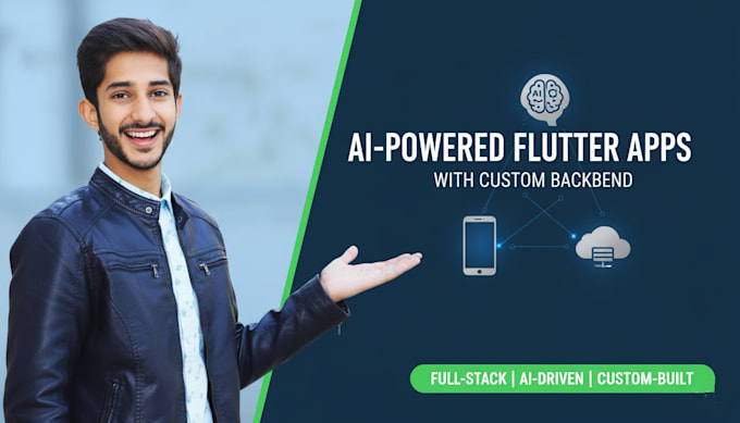 develop your complete ai flutter app with a custom backend