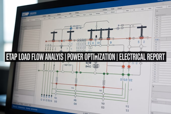 do load flow analysis on etap software